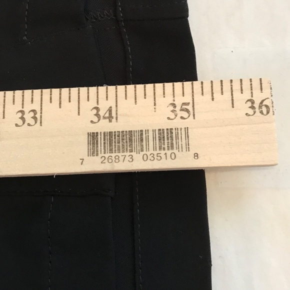 CHICO’S Button Down Tunic Short Split Sleeve Blouse Black Women’s Size XL 1X - Picture 13 of 16